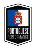 Portuguese Performance — Lisbon. Maritime heritage signature with the Bandeira da Marinha Portuguesa.